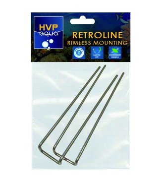 HVP aqua Rimless montage beugels tbv RetroLINE