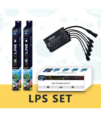 HVP aqua 50CM aquarium LPS / leder koralen LED set