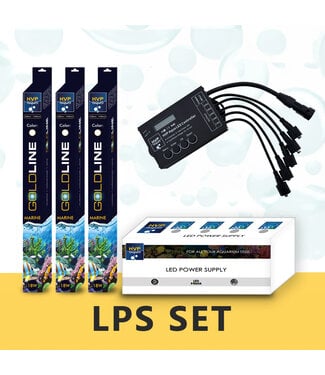 HVP aqua 200CM aquarium LPS / leder koralen LED set