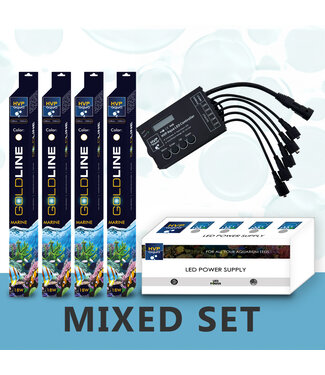 HVP aqua 200CM aquarium  Mixed reef LED set