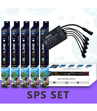 HVP aqua 200CM aquarium  SPS koraal LED set