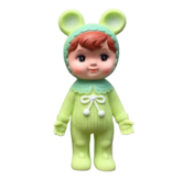 Kodama Toy - Japan Woodland Doll / Charmy Chan (Matcha green with ears)