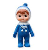 Kodama Toy - Japan Woodland Doll / Charmy Chan (Blue with hat)