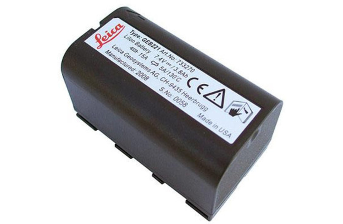 GEB221 Li-Ion accu 7,4V voor Piper