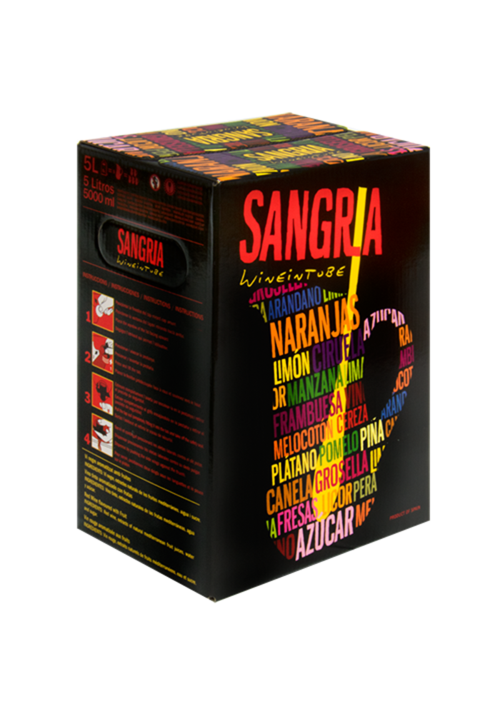 Sangria Bag In Box wit (5L) Sac 11%