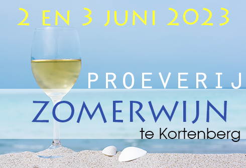 Proeverij zomerwijnen 2023 te Kortenberg