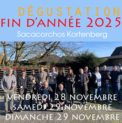 Dégustation fin d'année à Kortenberg - 2025