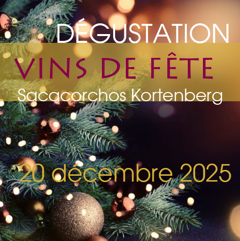 Dégustation thématique "Vins de fête"  2025 à Kortenberg