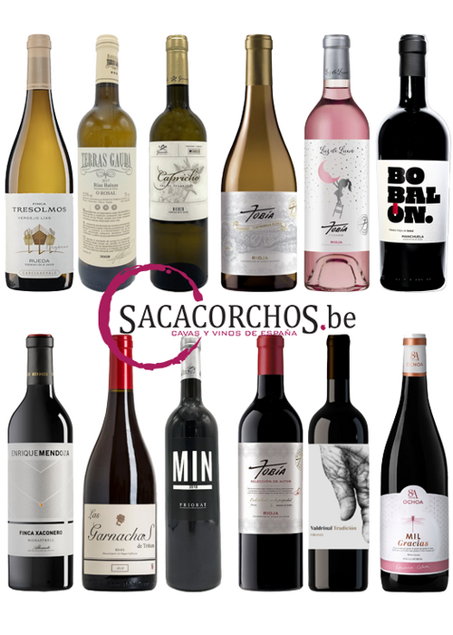 Divers Colis découverte Sacacorchos - 12 bouteilles