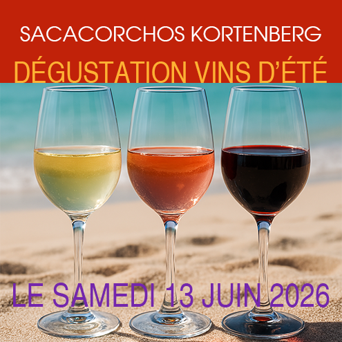 Dégustation thématique  "vins d'été"  - 2026 à Kortenberg