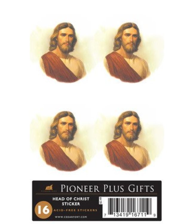 head of Christ stickers