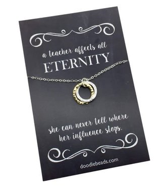 A Teacher Effects All Eternity Necklace