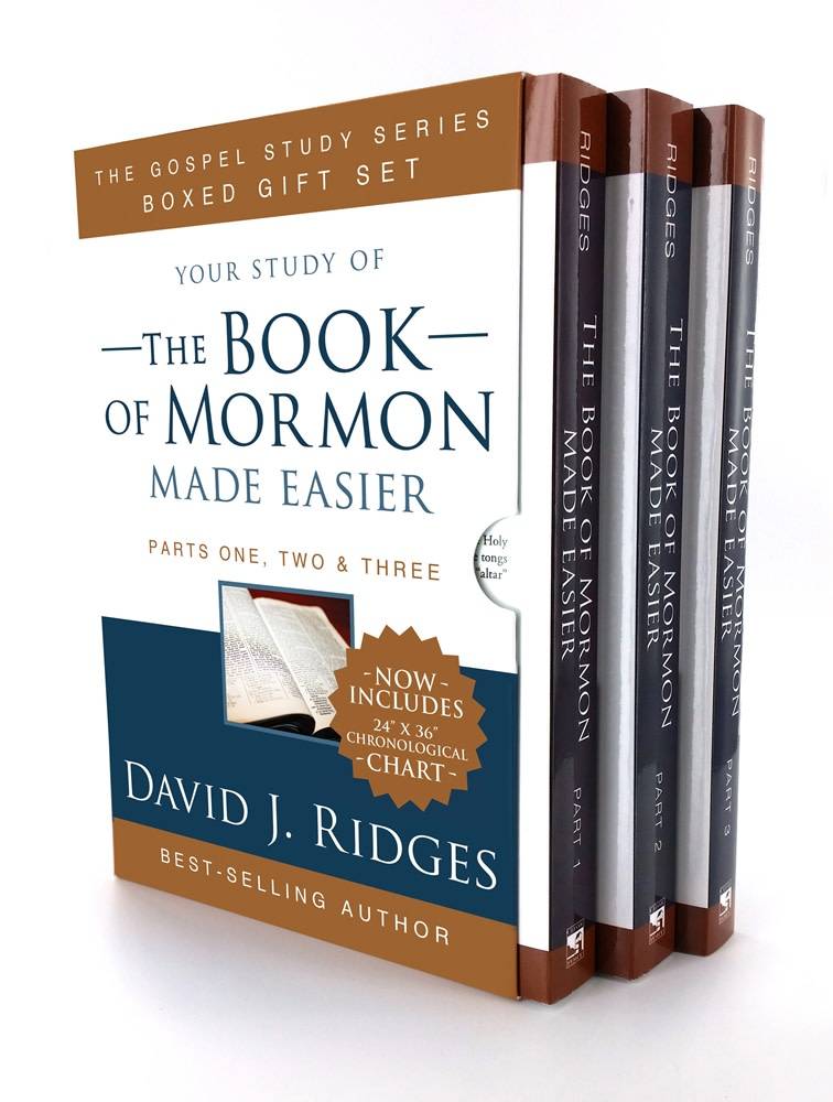 Your study of The Book of Mormon Made Easier, Box Set, David J Ridges