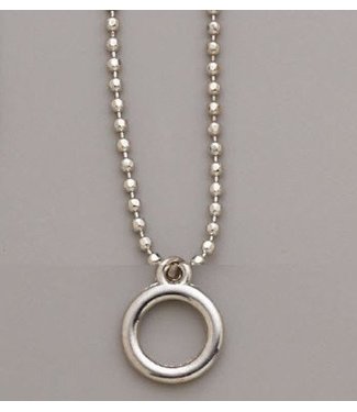 Necklace 20" Ball Chain Silver