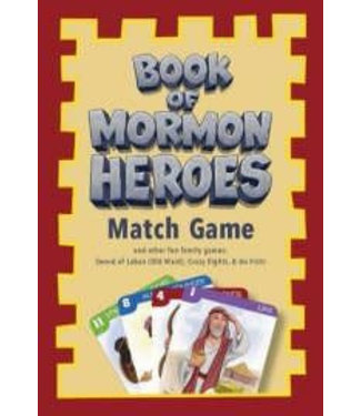 Book of Mormon Heroes Match Card Game, Janice Kapp Perry, Jared Beckstrand