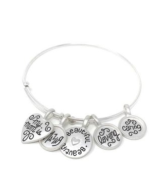 My loving mother charm bracelet