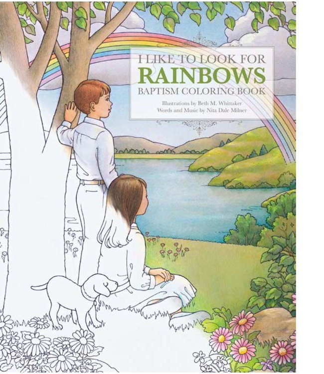 I Like to Look for Rainbows, Baptism Coloring Book.