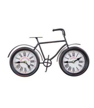 Missionary Bicycle Clock (Black)