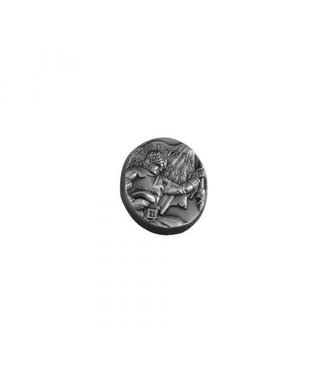 Captain Moroni Tie Pin Silver