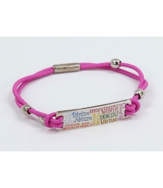 YW Values Bungee Bracelet