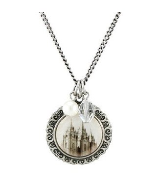 Salt Lake Cameo Necklace