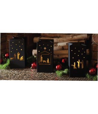 Nativity Luminary Set of 3