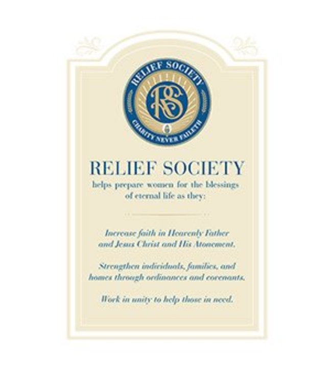 Relief Society Poster
