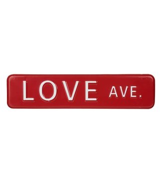 LOVE AVE SIGN