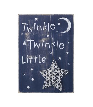 Twinkle Twinkle Little Star Wall Sign