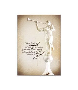 "O that I were an Angel" Greeting Card