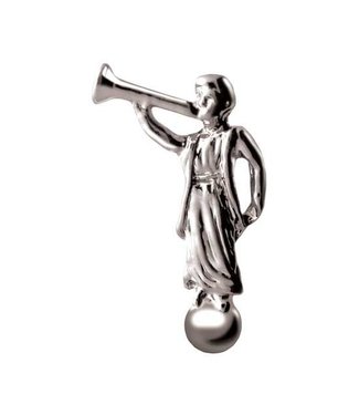 Angel Moroni Pin Shiny SILVER