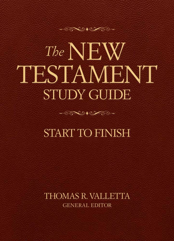 The New Testament Study Guide: Start to Finish (Valletta)
