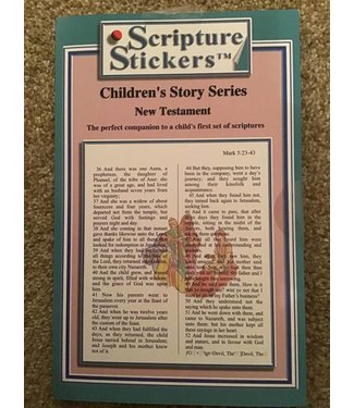 Scripture Stickers Children's Stories: New Testament, Seagull Book