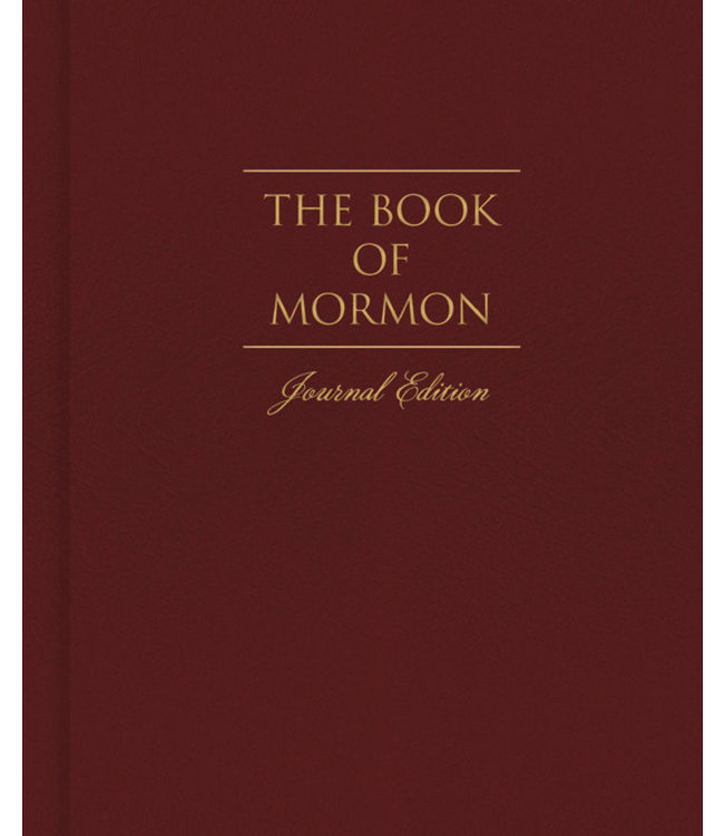 The Book of Mormon, Journal Edition, Red HARDCOVER (No Index)