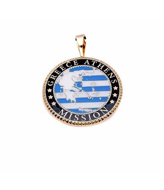 Greece Athens Mission Pendants/Tiebars