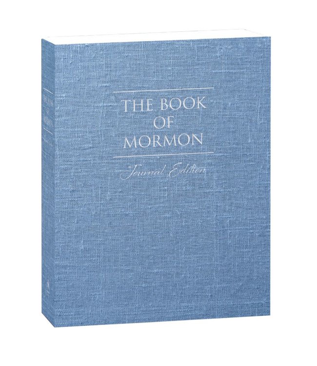 The Book of Mormon, Journal Edition, Blue Denim (No Index)