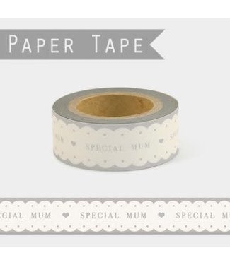 Scalloped Paper Tape - Special Mum