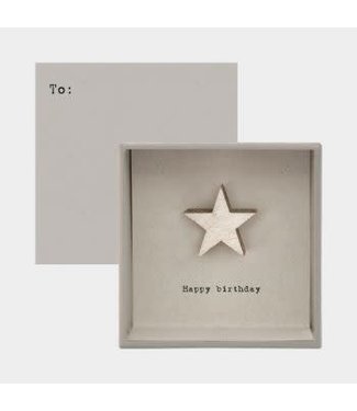 Boxed Card - Birthday Star