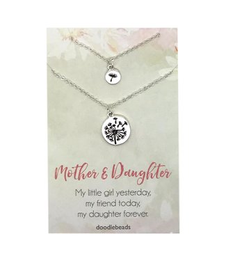 MANVEN Mom and Daughter Necklace Mom Gifts from Daughters, Mother Daughter  Gift Jewelry Birthday for Mom