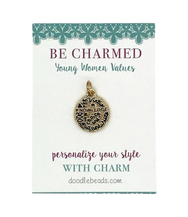 Be Charmed Young Women Values Charm Gold