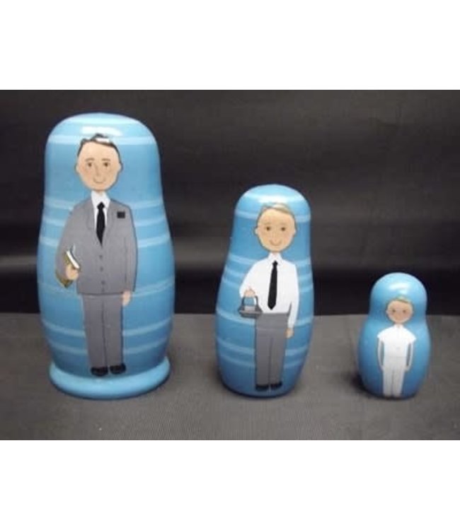 Nesting doll I hope they call me on a mission 3-pc