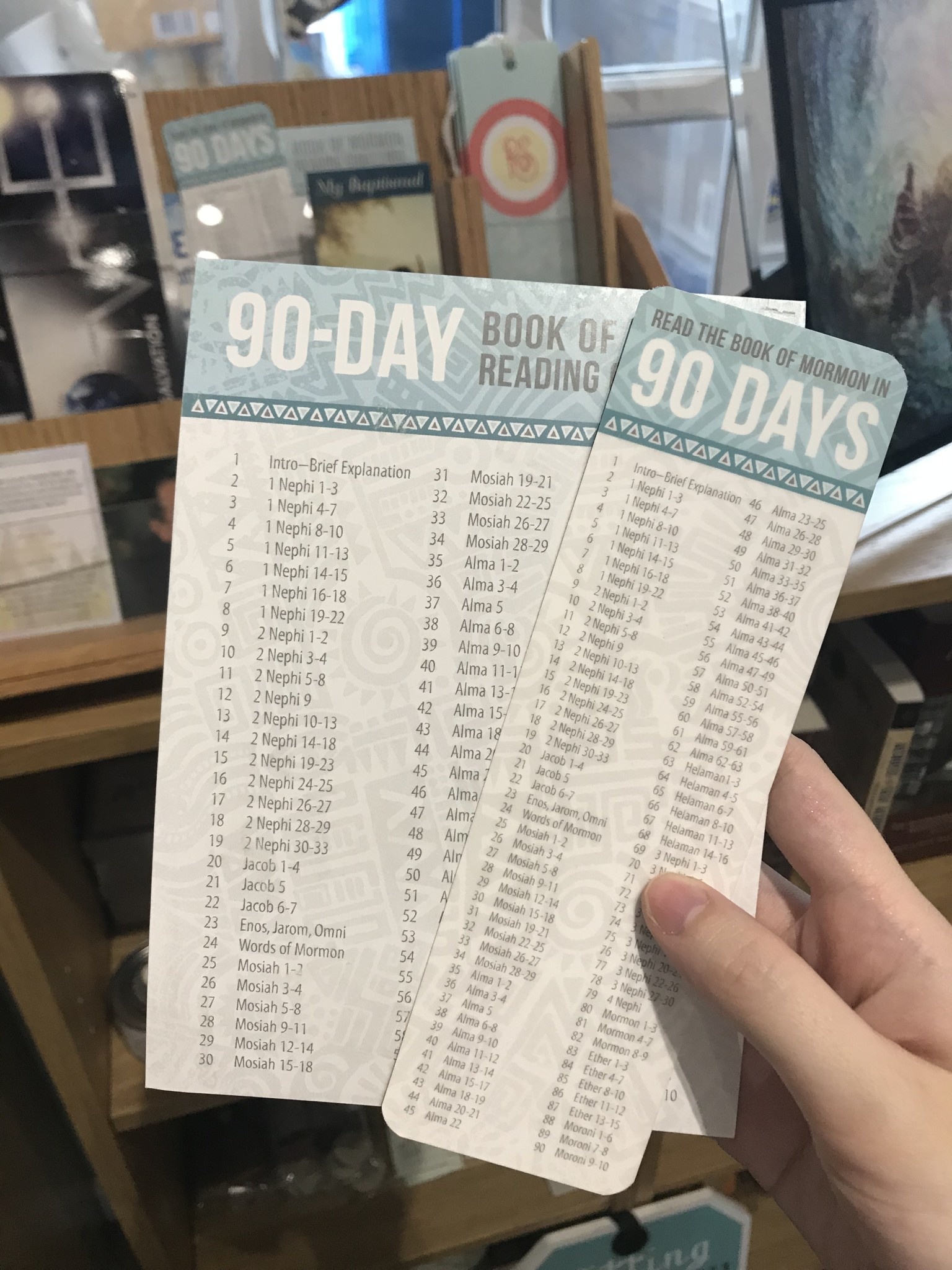 Book of Mormon in 90 Days Bookmark