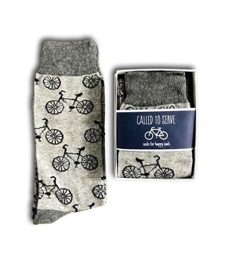 LDS Missionary Socks, Bicycle Crew Socks in Gift Box