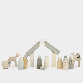 1542 Natural Little Boxed Nativity Set Ldsbookuk Com