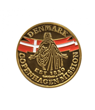 Denmark Copenhagen Mission - Lapel Pin