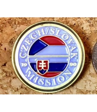 Czech Slovak Mission - Lapel Pin