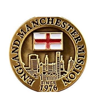 England Manchester Mission - Lapel Pin