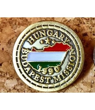 Hungary Budapest Mission - Lapel Pin