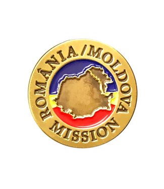Romania Moldova Mission - Lapel Pin