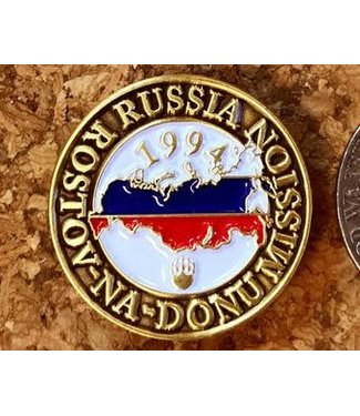 Russia Rostov-Na-Donu Mission - Lapel Pin